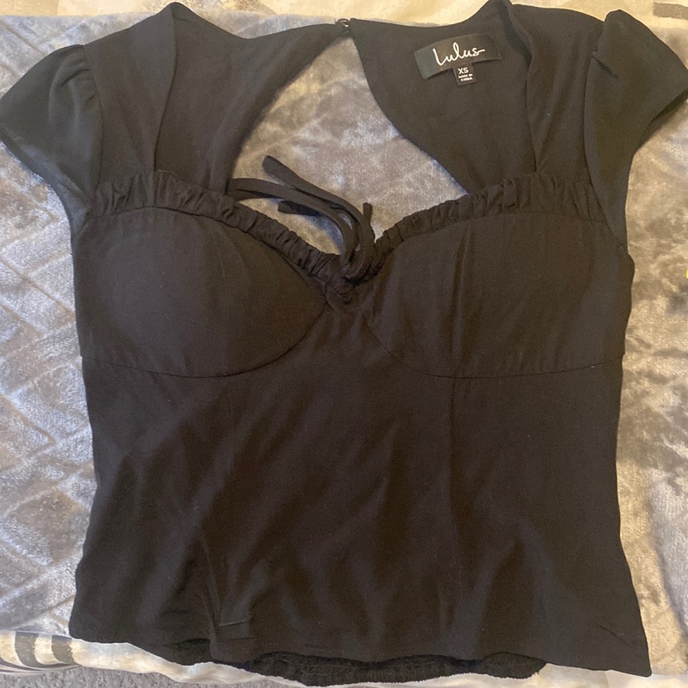 Lulus corset padded top